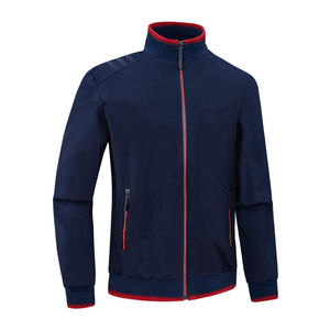 Chándal Deportivo Premium con Logotipo, 100% Algodón Grueso, Cortavientos, Transpirable, con Capucha y Cierre de Cordón, Tallas Grandes, para Correr - Product Image 3
