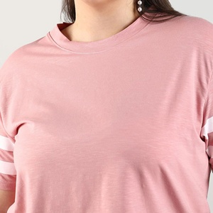 Newly launched Ladies Custom Short Sleeve T-Shirt <b>Plus</b> <b>Size</b> Casual Style 100% Cotton stylish tees low price Bangladesh 2026 - Product Image 3