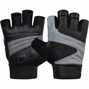 Gants de moto fitness avec paume rembourrée en gel réglable, gants de sport pour hommes et femmes, gants de haute qualité - Product Image 6