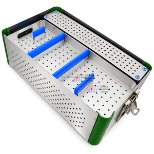Conteneur de stérilisation en aluminium pour instruments de chirurgie pédiatrique et salles d'opération d'hôpitaux pour enfants - Prix de gros - Product Image 3
