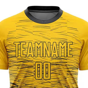 Maillot de football tendance en tissu respirant et doux, coupe confortable, séchage rapide, idéal pour les matchs en extérieur et la distribution en gros - Product Image 5