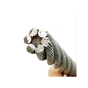 Norme EN non galvanisée du câble métallique en acier à haute teneur en carbone 6x19FC pour les services de coupe à la taille à froid offerts - Product Image 1