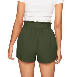 Shorts de course pour femmes à taille haute, respirants, à séchage rapide, 100% coton, logo personnalisé pour les sports d'été - Product Image 5