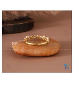 Bague ajustable tendance en argent sterling 925 avec diamants marquise et grappe d'étoiles, bijou de mariage étincelant, cadeau pour femme - Product Image 2