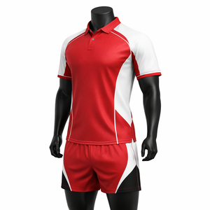 Camiseta de Rugby Personalizada Directo de Fábrica, Verde Fluorescente, Uniforme de Liga para Adultos, Ropa Deportiva Ligera para Equipos, Precio al por Mayor, Suministro OEM - Product Image 1