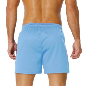 Shorts de Baño Azul Cielo para Hombre, Secado Rápido, Cintura Elástica con Cordón, Traje de Baño de Verano, Ropa Casual para Piscina, Ligeros - Product Image 2