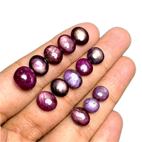 Prix de gros fabricant – Cabochons de rubis indien naturel opaque, pierres précieuses en vrac, formes et tailles variées