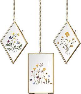 Rectangular Metal Mirror <b>Frame</b> With Chain Hanging Horizontal Design Lightweight - Product Image 6