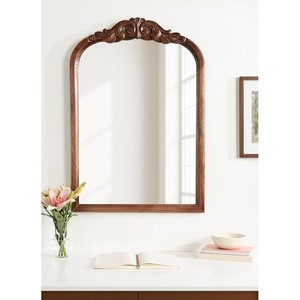 Sheesham Wood Ornate Carved <b>Mirror</b> Frame 24x36 Wholesale | Handcrafted - Product Image 1