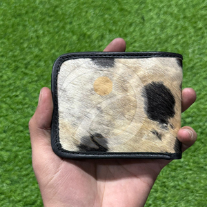 Top Selling Genuine Fur Leather <b>Wallet</b> Mens <b>Compact</b> Cowhide Card Holder Handmade Premium Craftsmanship - Product Image 1