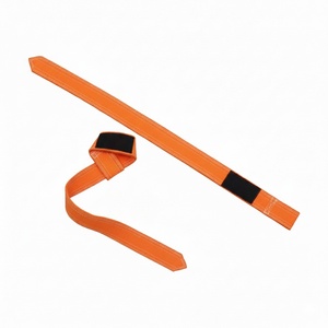 Sangles de poignet en coton personnalisées pour haltérophilie, fitness et musculation, couleur personnalisable avec logo – Sangle de levage – Vente chaude - Product Image 4