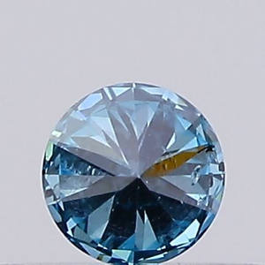 Diamant synthétique élégant de 4,00 carats, couleur bleu vif fantaisie, taille brillant rond, clarté VS1, certifié IGI, bijou élégant et remarquable - Product Image 3