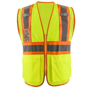 Vêtements de sécurité réfléchissants, veste haute visibilité, vêtements de travail haute visibilité, veste de sécurité réfléchissante avec réflecteur - Product Image 4