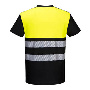 เสื้อยืดนิรภัยสำหรับผู้ชาย ขายตรงจากโรงงาน ราคาถูก ผ้าฝ้าย 100% ระบายอากาศได้ดี - Product Image 2