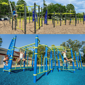 Aire de jeux d'escalade pour enfants avec toboggan, équipement de jeu extérieur pour enfants - Product Image 5