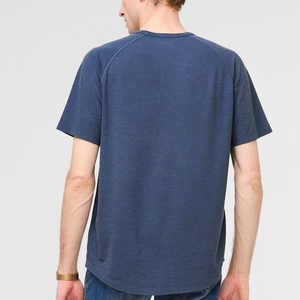 Camiseta Casual para Hombre, al por Mayor, Personalizable, Corte Ajustado, Manga Corta, Transpirable, con Logotipo Personalizado en la Parte Delantera - Product Image 3