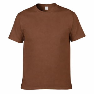 Camisetas Casuales para Hombre al por Mayor, 100% Algodón Premium, 180g, Tejido Transpirable, Ecológico, Liso, Teñido, Estampado Ligero - Product Image 2