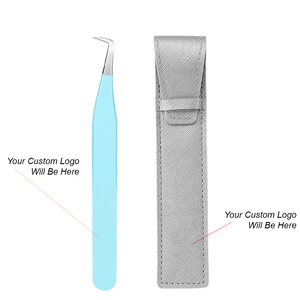 แหนบต่อขนตาแบบเส้นใย ปลายแหนบรูปตัว L งอ 90 องศา ยี่ห้อ Bahasa - Product Image 6