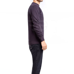 Sweat-shirt à col rond pour hommes, pull à manches longues, tissu chaud, mode streetwear, tenue quotidienne automne-hiver, sweat-shirts pour hommes - Product Image 3