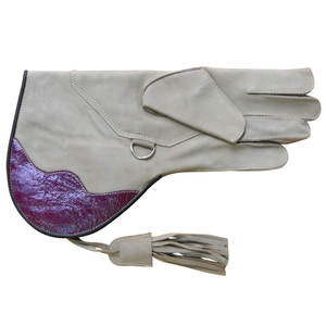Guante de cetrería con diseño de águila grabado a mano - Diseño de rapero del desierto en relieve, cuero premium, esencial para cetreros de los EAU - Product Image 2