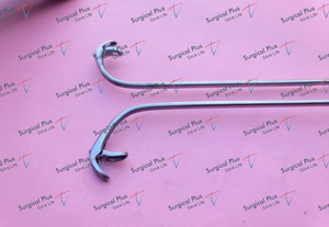 Pinzas de agarre para senos nasales, curvadas hacia abajo/ hacia arriba, para rinocoscopia, instrumentos ORL FESS de acero inoxidable de alta calidad - Product Image 2