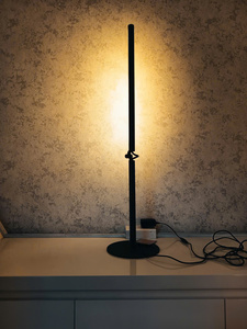 Modern metal LED 10W <b>table</b> lamp with push dimmer and 330-degree rotation. - Product Image 4