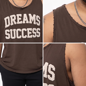 Gym Fitness <b>Singlet</b> Top <b>Men's</b> Quick Dry Bodybuilder Tank Top Chenille Embroidered Running Stringer <b>Men</b> Plus Size Tank Tops - Product Image 6