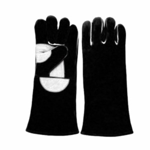 Premium Quality Safety Welding <b>Gloves</b> Leather Cotton Liner TIG Application Full Thumb Molten Metal Splash Test <b>Type</b> B Reasonable - Product Image 2