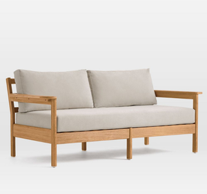 ชุดโซฟาไม้สักแท้สำหรับสวนกลางแจ้ง พร้อมโต๊ะ สำหรับลานเฉลียง ระเบียง หรือสนามหลังบ้าน ทนทานต่อทุกสภาพอากาศ - Product Image 2