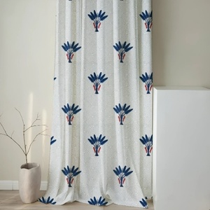 Cortinas Tejidas Transpirables de Peso Medio de Alta Calidad, 260 GSM, para Ventanas y Puertas de Sala de Estar, Multicolores, Embalaje en Rollo - Product Image 5