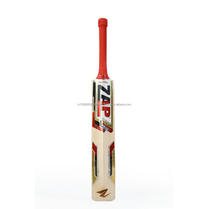 Bate de críquet ZAP Classic Glider de madera de sauce inglés, tamaño 5, para críquet y deportes de pelota dura, el mejor de su tipo para profesionales. - Product Image 1