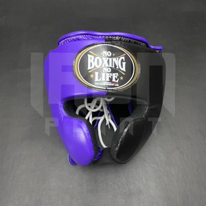 Ensemble personnalisable No Boxing No Life, arts martiaux, fitness, gants de boxe en cuir véritable, fermeture à lacets, rembourrage épais à 4 couches pour les mains - Product Image 3