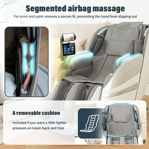Silla de Masaje Plegable Moderna de Cuero con Gravedad Cero 8D para Cuerpo Completo, con Función Musical, para Uso Doméstico y Comercial - Product Image 5