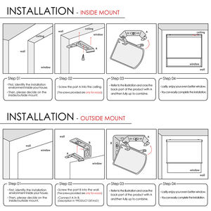 Protector Solar CHANGANE Hecho en Corea, Enrollable, Personal, Inteligente, con Ambiente Cálido, Textura Suave, Bloqueador Solar, para Apartamentos Brillantes - Product Image 6