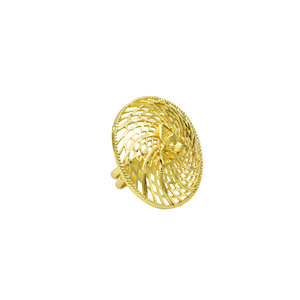 Joyería al por Mayor, Juego de Collares de Novia Chapados en Oro de 14K, 18K y 24K, Joyería Turca, Diseño Floral Tradicional, Juego de Joyería Largo - Product Image 5