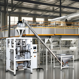 Máquina Envasadora Automática de Tornillo Sin Fin Servo de 5 Kg, 10 Kg, Máquina Envasadora de Tornillo Sin Fin Servo de 5 Kg, 10 Kg, Envasadora de Trigo - Product Image 4