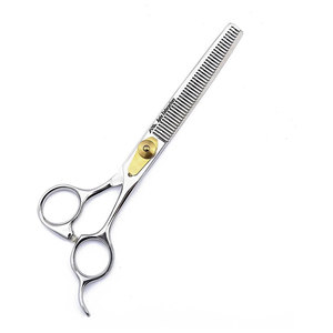 ชุดกรรไกรตัดแต่งขนสัตว์เลี้ยงมืออาชีพ กรรไกรซอยขนสำหรับสุนัขและแมว สแตนเลสสตีล สำหรับตัดและจัดแต่งทรงขน - Product Image 1