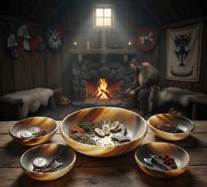 ชามผลไม้รูปควายธรรมชาติหรูหราชามผลไม้คุณภาพสูงจากอินเดียดอกไม้สไตล์ทะเล-เป็นของที่ระลึกที่สมบูรณ์แบบ - Product Image 4