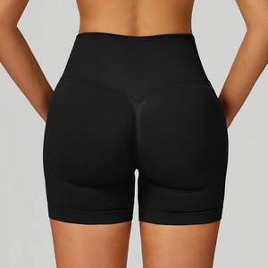 Shorts de Yoga para Mujer, Diseño Nuevo, Venta al Por Mayor, Suaves, de Alta Calidad, Control de Abdomen, Shorts Deportivos para Gimnasio, Sin Costuras - Product Image 3