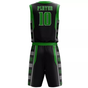 Tenue de basket-ball pour adultes, imprimée, durable, anti-humidité, maillots et shorts personnalisables, parfaits pour l'école, la ligue, le club - Product Image 5