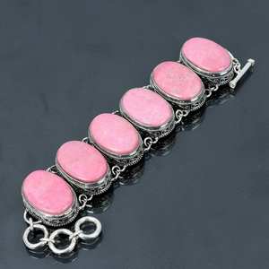 Pulsera de Tulita Hecha a Mano, Plata de Ley 925, Ajustable, Joyería con Piedras Preciosas Naturales, Regalo de Lujo para Ella - Product Image 1