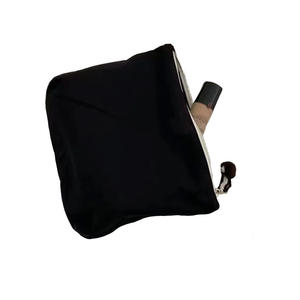 กระเป๋าเครื่องสำอางผ้าแคนวาสวินเทจลดราคา กระเป๋าถือสานสำหรับผู้หญิงฤดูร้อนแบบธรรมชาติ  พร้อมซิป  กระเป๋าเครื่องสำอางกำมะหยี่ขนาดใหญ่จุของได้เยอะ - Product Image 5