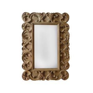 Cadre de miroir mural en bois de qualité supérieure, conçu pour mettre en valeur la précision et l'expertise décorative - Product Image 2