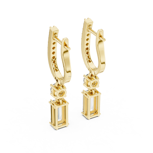 Pendientes de aro de plata esterlina de 14K, joyería personalizada antideslustre para marcas - Product Image 6