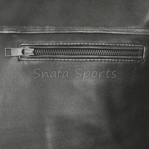 Chaqueta de cuero para hombre, estilo casual, de alta calidad, para motociclistas, corte ajustado, en oferta a bajo precio. - Product Image 3