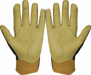 Guantes de Béisbol de Cuero Profesionales Personalizados para Hombre, Mano Derecha, Personalizables, Agarre Fuerte, Ligeros, Cierre de Gancho y Bucle - Product Image 2