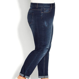 Pantalones Vaqueros Rectos de Cintura Alta para Mujer, Otoño 2026, con Cierre, Moda Transfronteriza en Estados Unidos, Servicio OEM ODM - Product Image 2