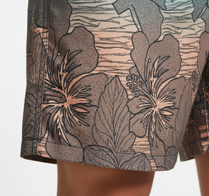 Shorts de bain décontractés pour hommes, taille mi-haute, à cordon de serrage, écologiques, respirants, imperméables, séchage rapide, 5 pouces, avec logo personnalisé imprimé, vente en gros - Product Image 4