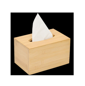 Boîte à mouchoirs rectangulaire en bois de hêtre, porte-mouchoirs artisanal, meilleures ventes - Product Image 2