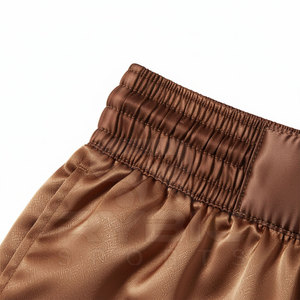 Pantalones Cortos de Muay Thai Premium de Corte Ajustado con Costuras Resistentes para Practicantes Serios con MOQ Bajo - Product Image 3